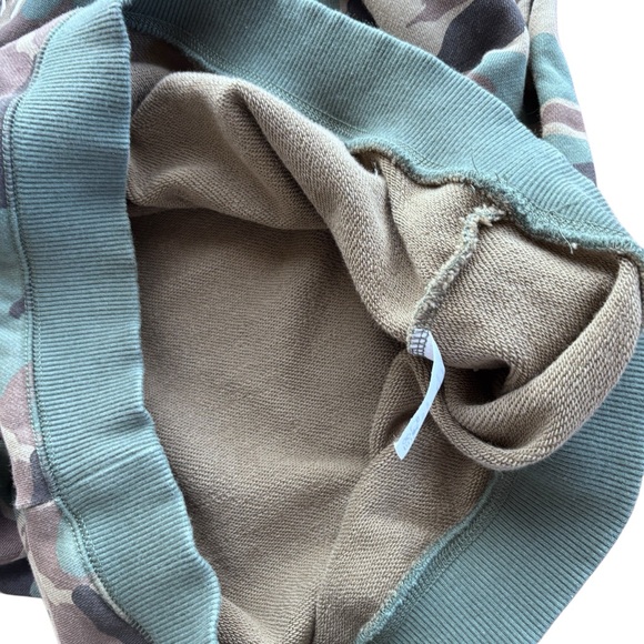 100 THIEVES WOODLAND CREWNECK CAMO Sweatshirt Sz M - Picture 4 of 11